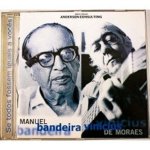 CD VINICIUS DE MORAES / MANOEL BANDEIRA - SE TODOS FOSSEM IGUAIS A VOCE