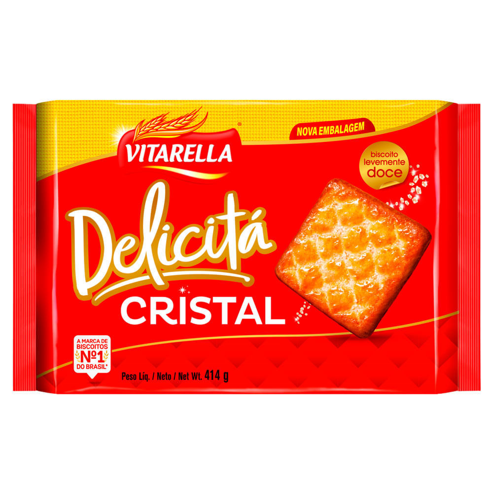 Biscoito Vitarella Delicitá Cristal 414g