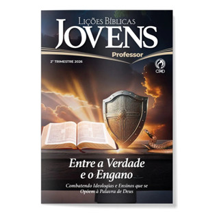 Revista - Lições Bíblicas Jovens Professor 2° Trimestre 2026 em Oferta na Shopee
