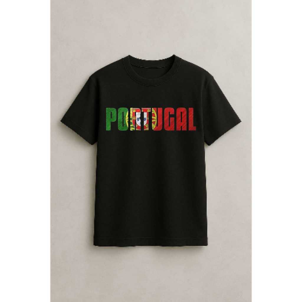 Camisa Camiseta Portugal Pais CR7 Europa Unissex 100% Algodão