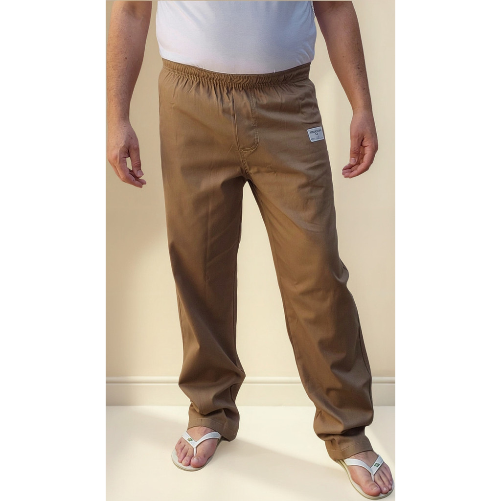 Calça Sarja Brim Cdp Padrão Preso Cadeia Penitenciária