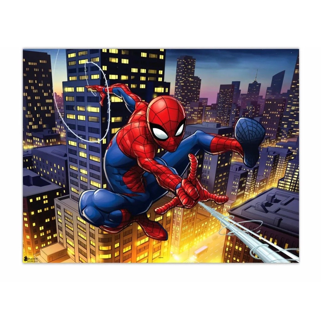 Painel decoração TNT GIGANTE 1,40m festa Homem Aranha Mais Resistente
