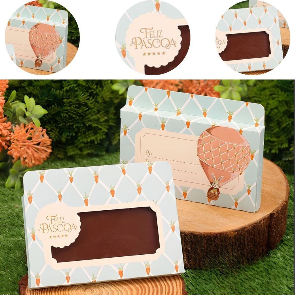 10 CAIXAS P/ BARRINHA C/ VISOR PÁSCOA VILA ENCANTADA 5646 ( PASCOA JANGO 2026 ) em Oferta na Shopee