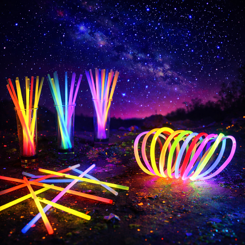 Kit Pulseira Neon Fluorescente 25/50/100/200 Unidades Festa Alto Brilho Carnaval Casamento em Oferta na Shopee