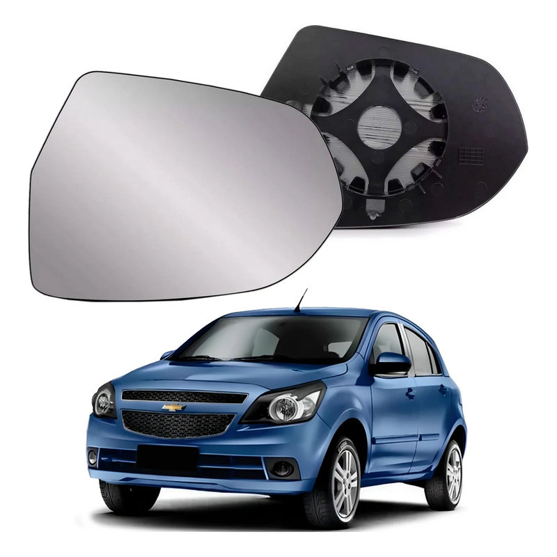 Lente Retrovisor Esquerdo Agile 1.4 2009 A 2013
