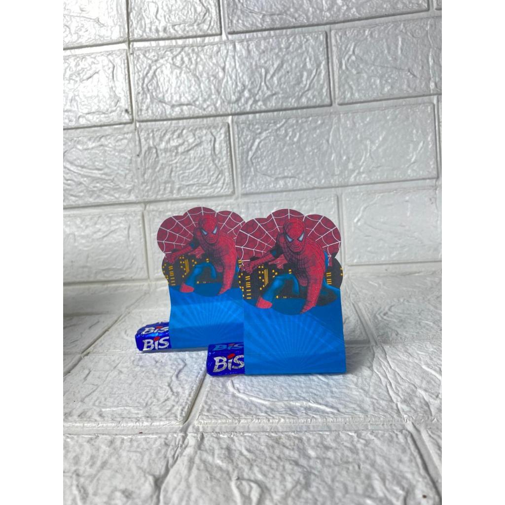 20 Porta Bis Duplo Homem-Aranha - Pegue e Monte