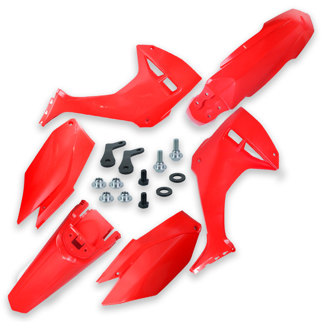 Kit Plástico Carenagem Roupa Biker My26 Honda Crf 250f Crf 300f Trilha Enduro