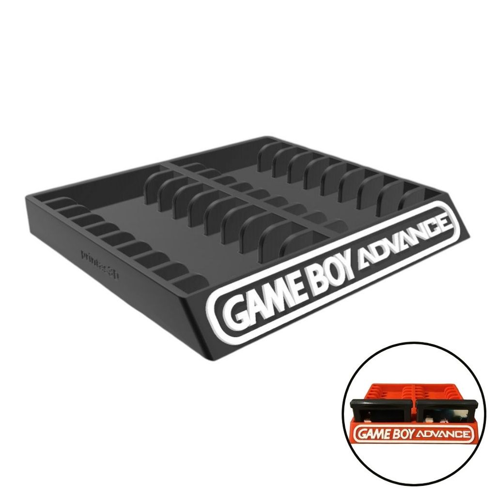 Suporte Porta Jogos Para Game Boy GB Advance GBA - 20 Slots