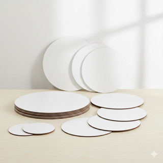 Kit Cake Board 25cm Tabuleiro Bolo Em Mdf 3mm 10/20/30 ou 40 unidades Cakeboard 25 cm em Oferta na Shopee