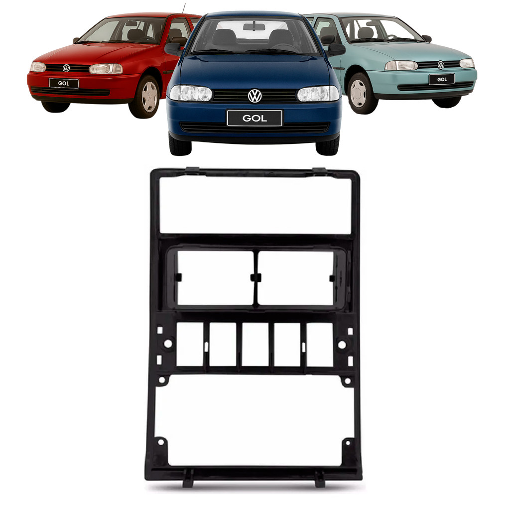 Moldura Painel Central Radio Gol G2 Bola 95 96 97 98 99