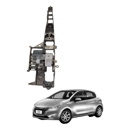 Base Macaneta Externa Traseira Esquerda Peugeot 208 1.5 2014 Prata