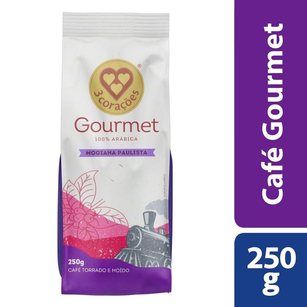 Café Gourmet 3 Corações Mogiana Paulista 250g