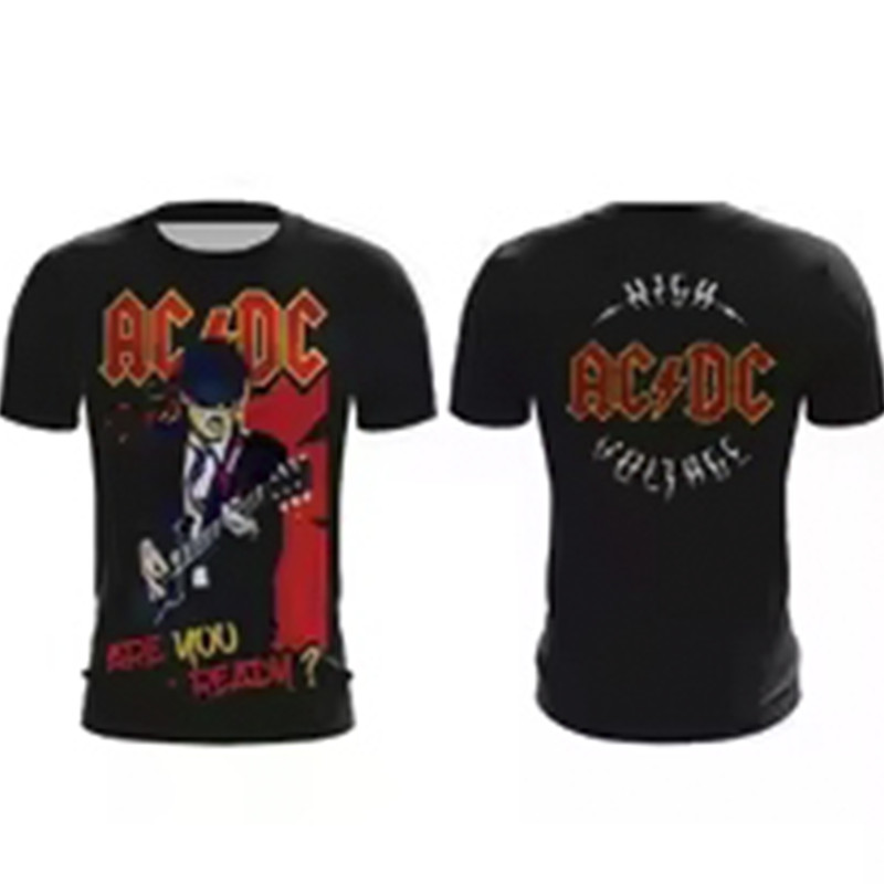 Camiseta Masculina Rock Legend Dark Estampada Lançamento Camiseta 100% Algodão Camisetão  Oversized - Ohana