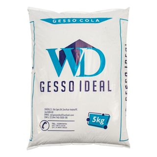 Gesso cola 5kg em Oferta na Shopee