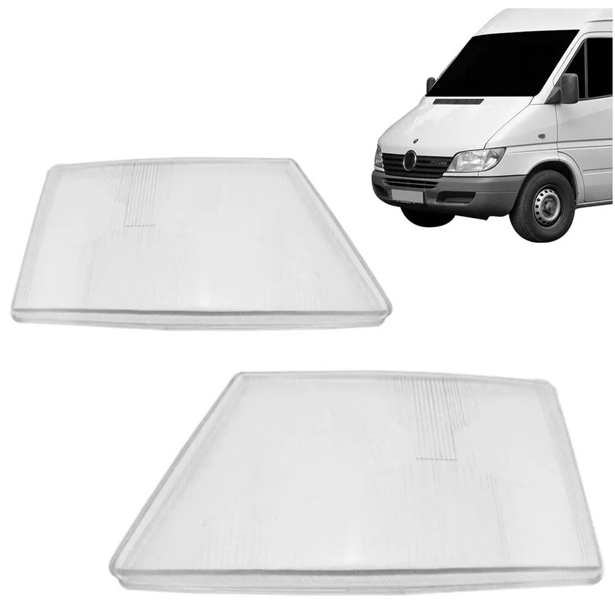 Lente Farol Sprinter 1995 1996 1997 1998 1999 2000 2001 2002 Vidro