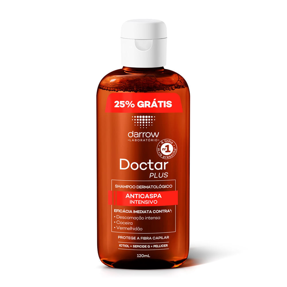 Doctar Plus Darrow Shampoo Anticaspa Intensivo 120ml Ganhe 25% em Oferta na Shopee
