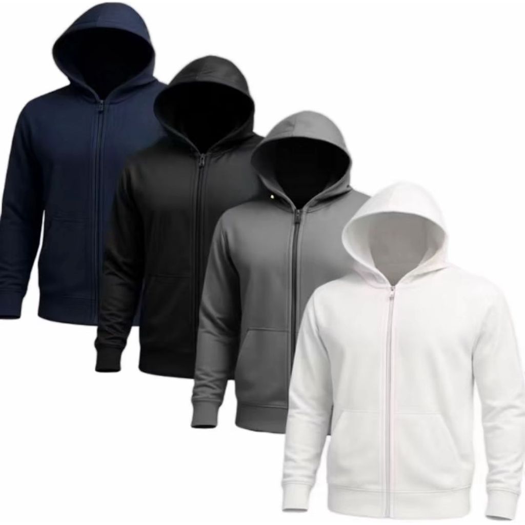 Jaqueta Blusa Jogger Masculina com Capuz Para Frio Com Refletivo