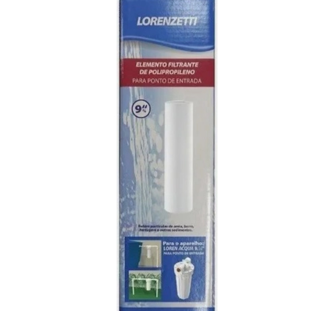 Refil Elemento/Filtro Polipropileno Poe 9 3/4 Lorenzetti — imagem 2 de 2