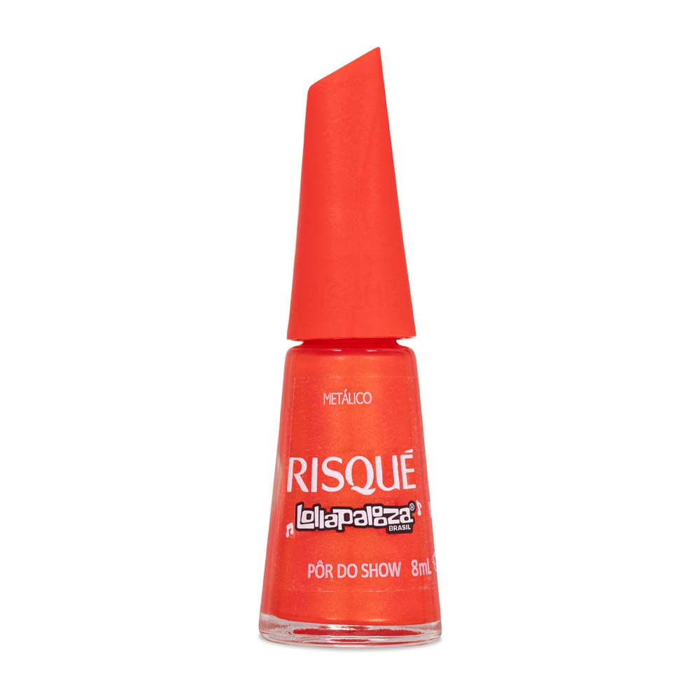 Esmalte Metálico Risque Lollapalooza Por Do Show 8ml em Oferta na Shopee