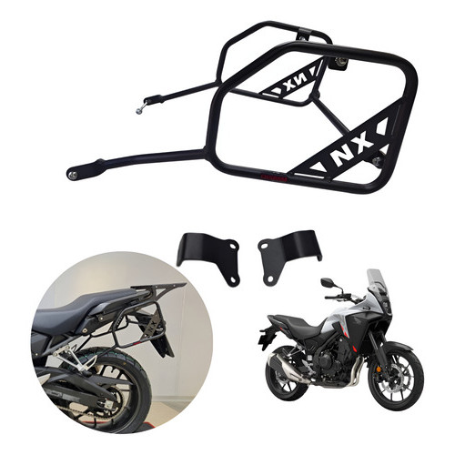 Suporte Afastador De Alforge Honda Nx 500 2026 Chapam  Preto Preto