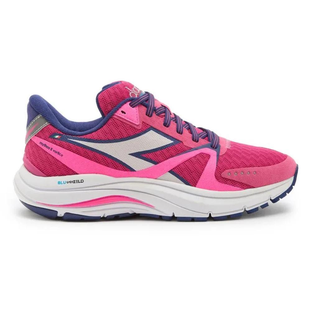 Tênis Feminino Diadora Mythos Blushield 8 Vortice Clay Rosa
