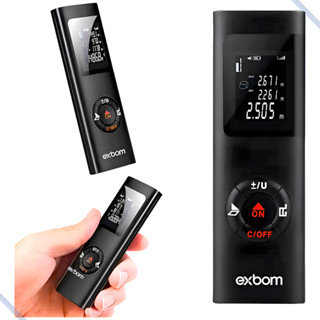 Trena Digital Laser Recarregável Usb Medidor Digital Alta Precisão Portátil Alcance 40m em Oferta na Shopee