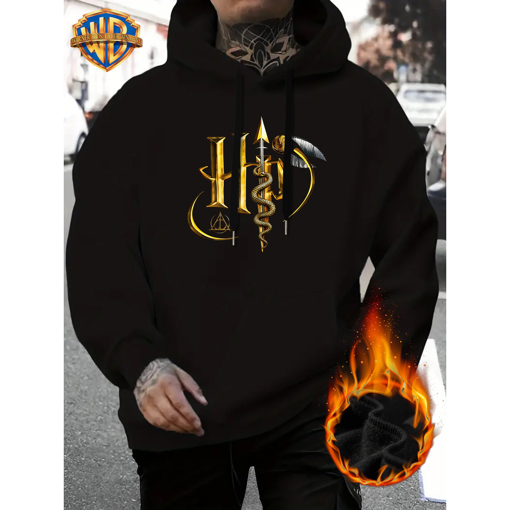 Moletom Unissex Estampa Harry Potter, Moletom Casual de Inverno, Alta Qualidade, Promoção Envio Rápido