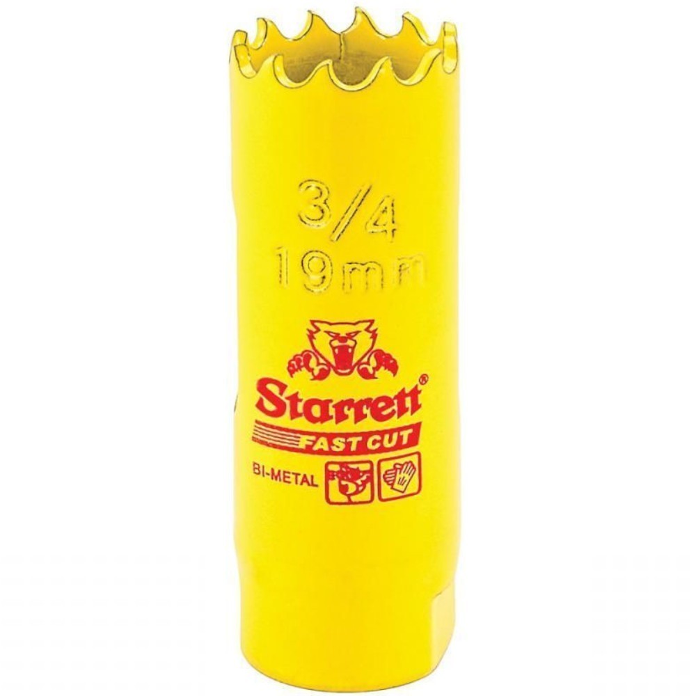 Serra copo bimetal 19 mm 3/4" - FAST CUT  Starrett em Oferta na Shopee