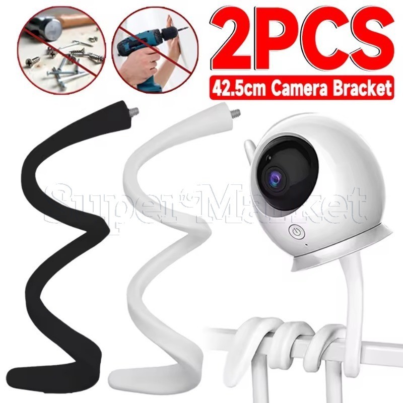 Suportes Universais Dobráveis Para Monitor De 2/1 Unidade-Clipe De Suporte Câmera Sem Perfurações-De Webcam De Silicone-