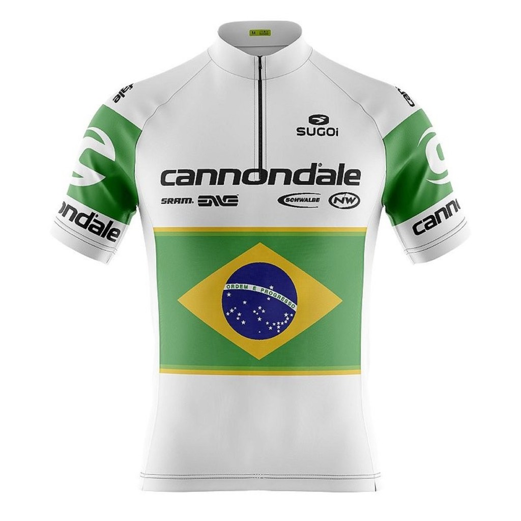 Camisa Ciclismo Masculina Dryfit Proteção UV Bike MTB Speed Cannondale Brasil