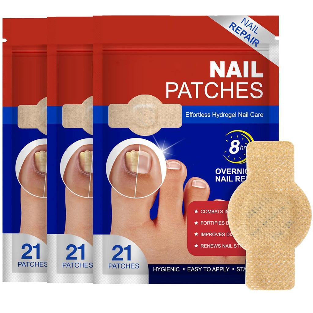 [Entrega 24 horas]Adesivos reparadores para unhas – tratamento de infecções fúngicas nas unhas, onicomicose, etc.