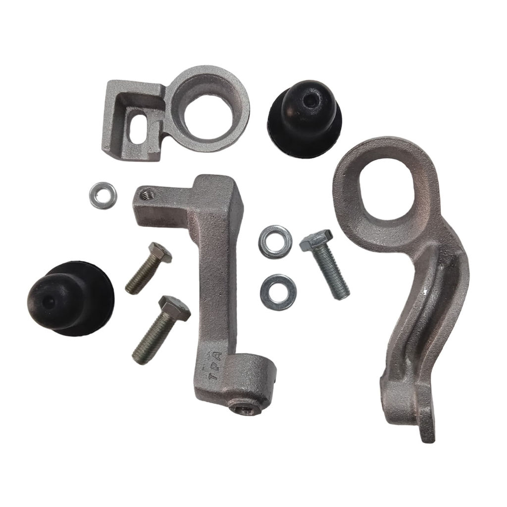 KIT SUPORTE COXIM DO RADIADOR LE+LD  CORSA 02/... (FRENTE MONTANA) MONTANA 04/... - MERIVA 03/...