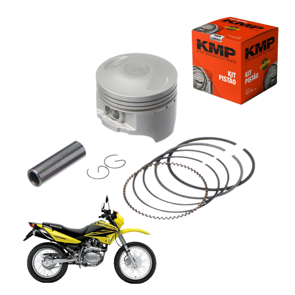 Kit Pistão Anéis Bros 150 2.50 3.00 3.50 4.00 Kmp