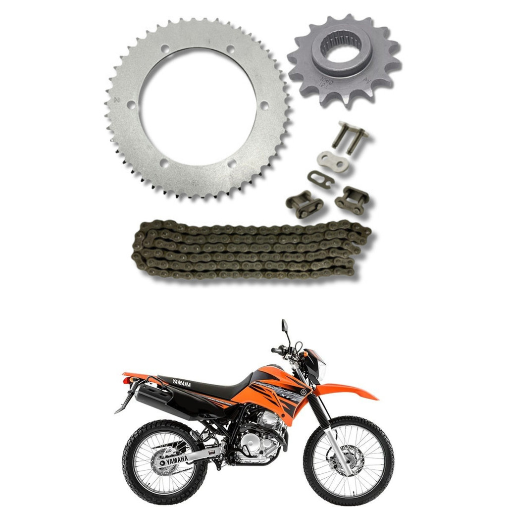 KIT RELAÇÃO XTZ 250 LANDER 2006-2018 COM RETENTOR