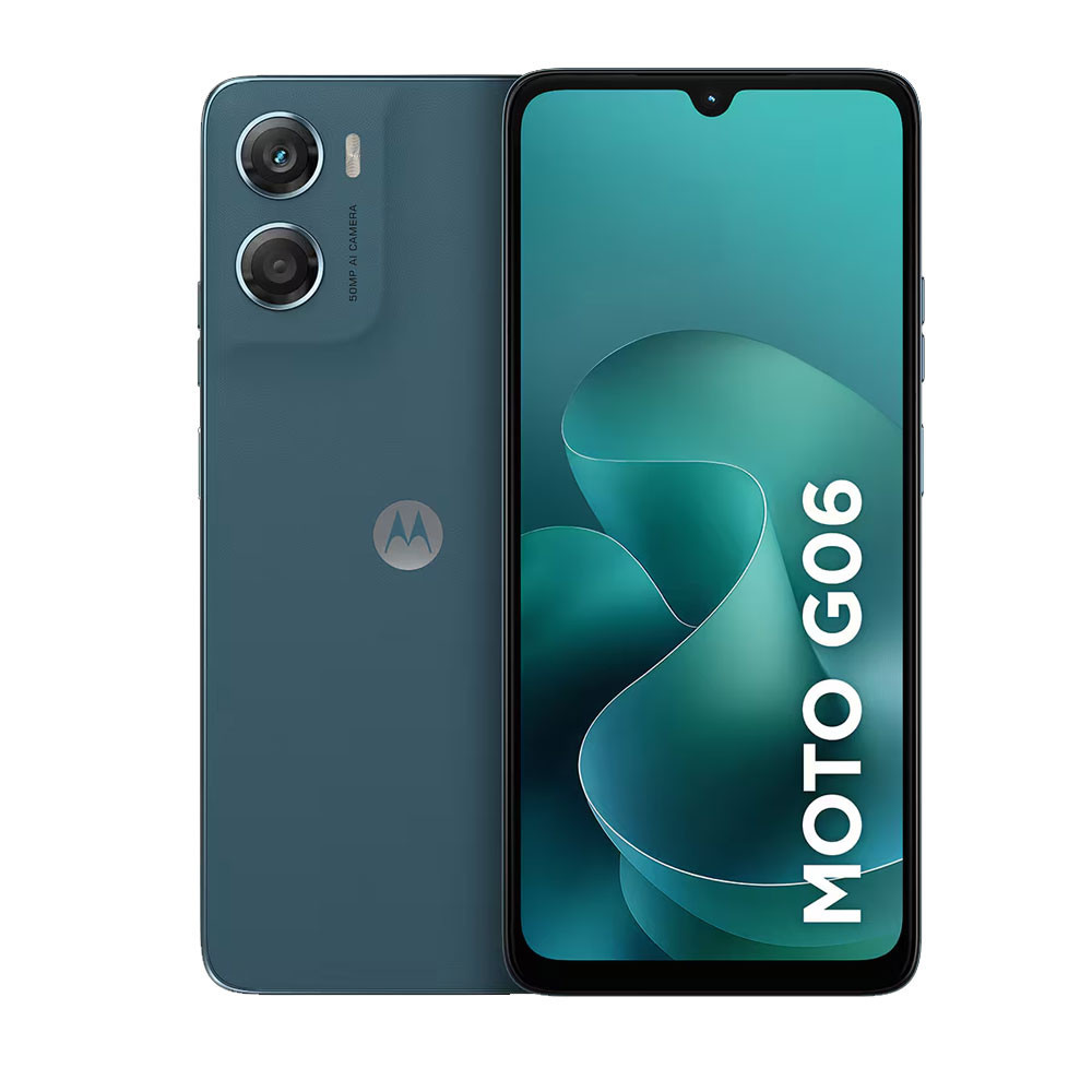 Smartphone Moto g06 4G Tela 6,9 128GB Câmera 50MP Azul Marinho Motorola