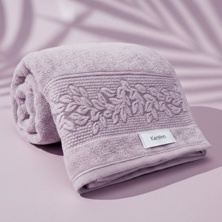 Toalha de Rosto Karsten Provence 100% Algodão - Barra Floral Grossa Macia Antipilling - 48 x 80 em Oferta na Shopee