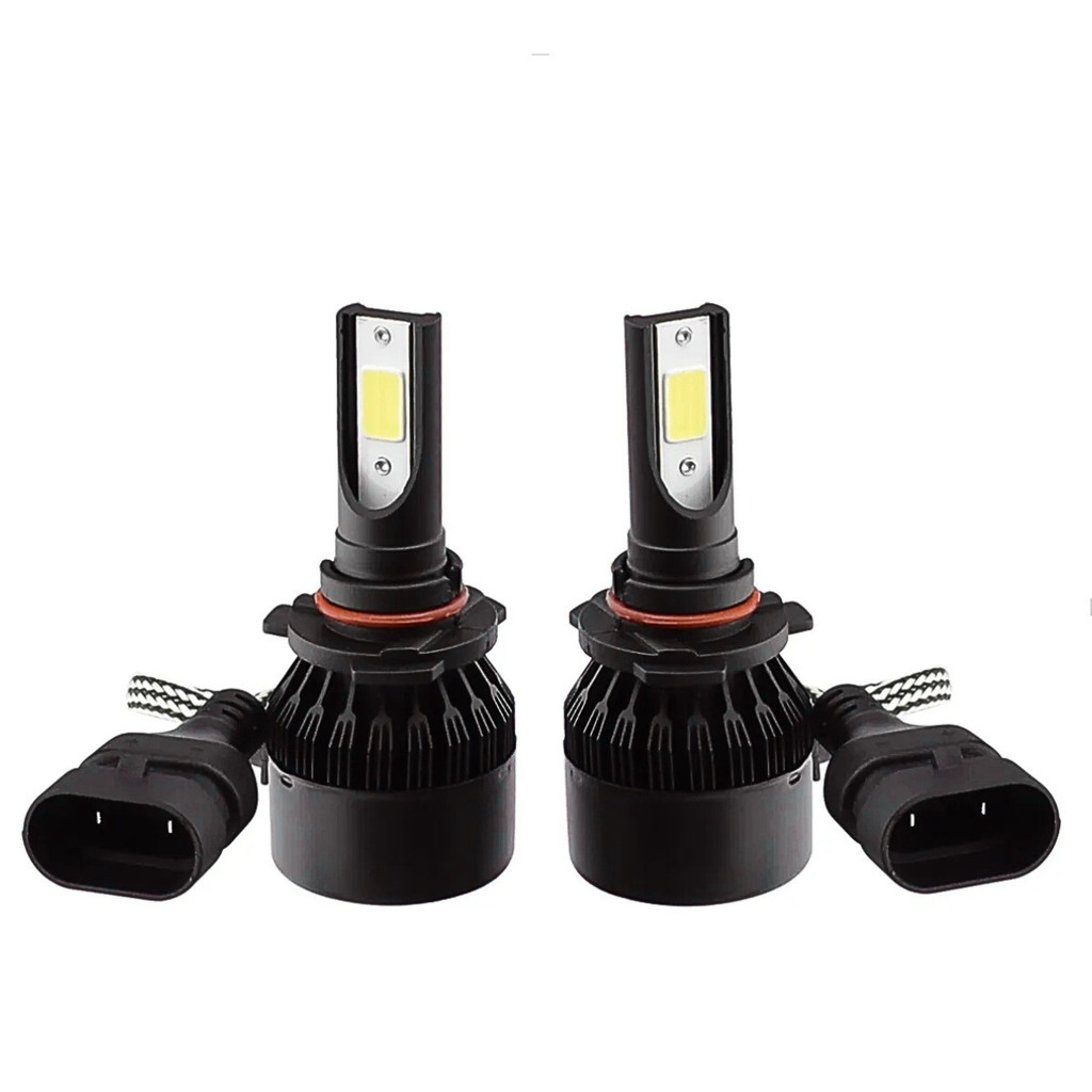 Par Lâmpada Automotiva Super Led HB3 3200LM 36W 12V 6000K