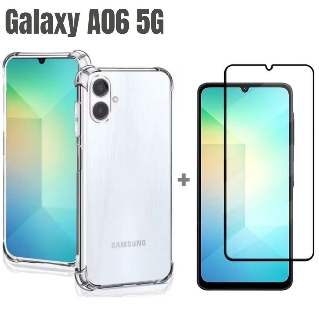 Película e Capa Capinha Para Samsung Galaxy A06 5G em Oferta na Shopee