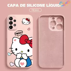 Capinha Para Samsung Galaxy A23 4G 5G Capa de Celular de Silicone Preta Estilo Minimalista YT0341