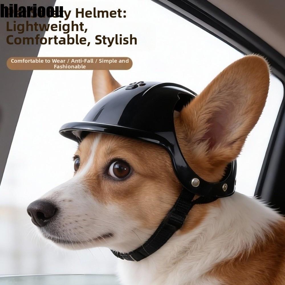 Capacete De Segurança Para Cães HILARIOOU , Ajustável Animais De Estimação Com Tapete De Esponja Locomotiva Gatos Expost