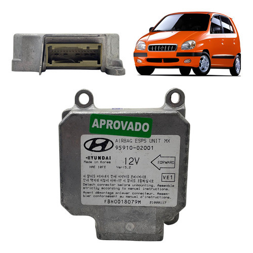 Módulo Colisão Airbag Hyundai Atos Prime 99-2002 9591002001
