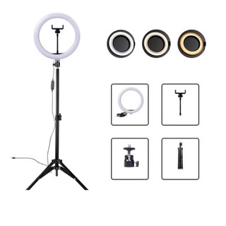 Ring Light Iluminador 10 Polegadas Com Tripé De 2.10 Metro