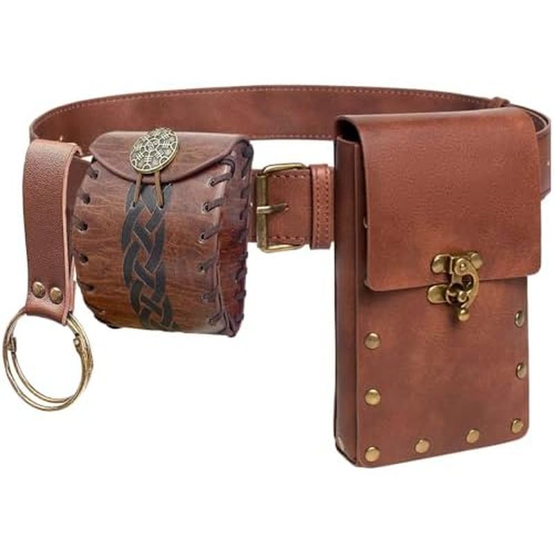 Cinto Renascentista Bolsa Moeda Saia Caminhada Conjunto Festival Medieval Traje Acessórios De Halloween Casual Fanny Pac