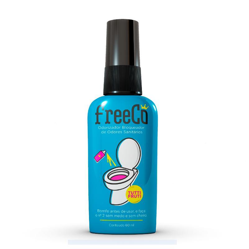 Odorizador Bloqueador Sanitário 60ml FreeCô Tutti-Frutti