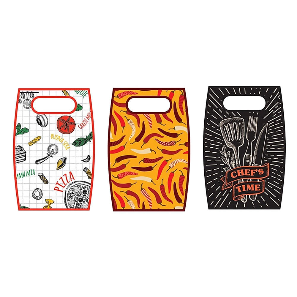 Tábua de Corte Cazza em Plástico 30x20cm em Oferta na Shopee