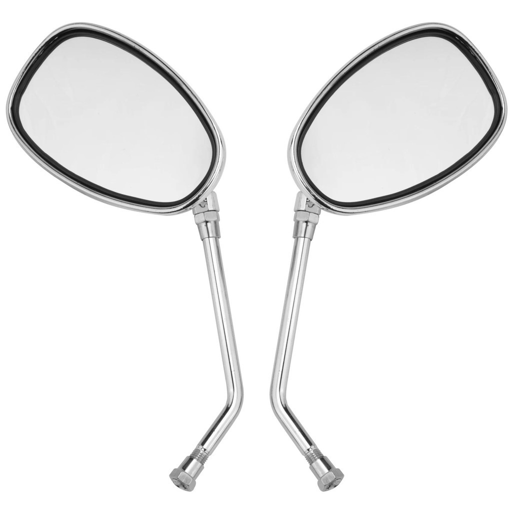 Para Honda Shadow Espírito 750 1100 VTX1300 VTX1800 Cromo Espelhos Da Motocicleta 10MMauto Peças Decoração Do Carro