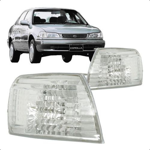 Lanterna Dianteira Corolla 1998 1999 2000 A 2002 Pisca Seta