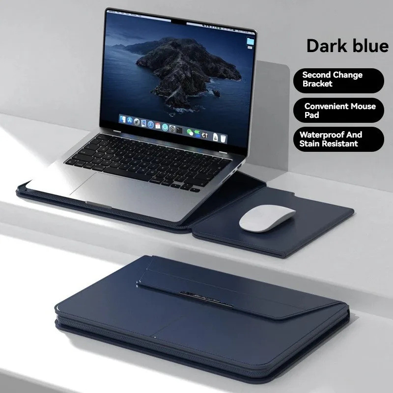 Letras Personalizadas Gratuitas Capa Para Laptop Macbook Air 13 Case 11 13.3 15.4 Retina Unissex Manga Envelope Couro Bo