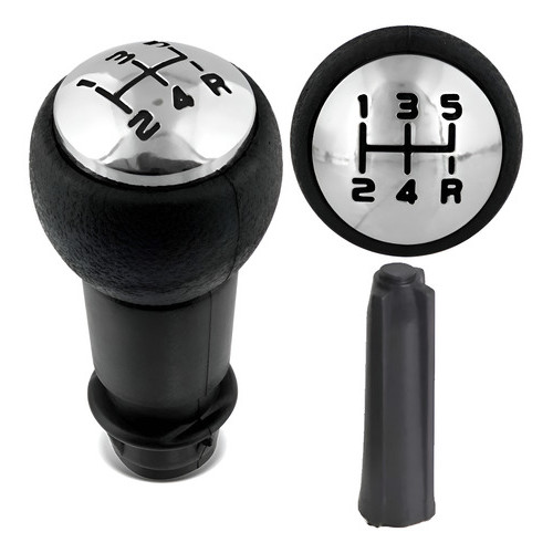 Bola Manopla Alavanca De Cambio Citroen C3 2007 C/ Cromado Preto
