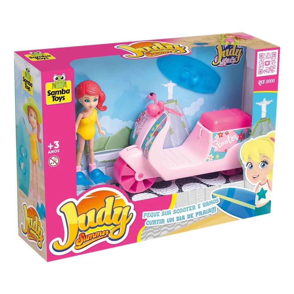 Judy com Moto Samba Toys em Oferta na Shopee